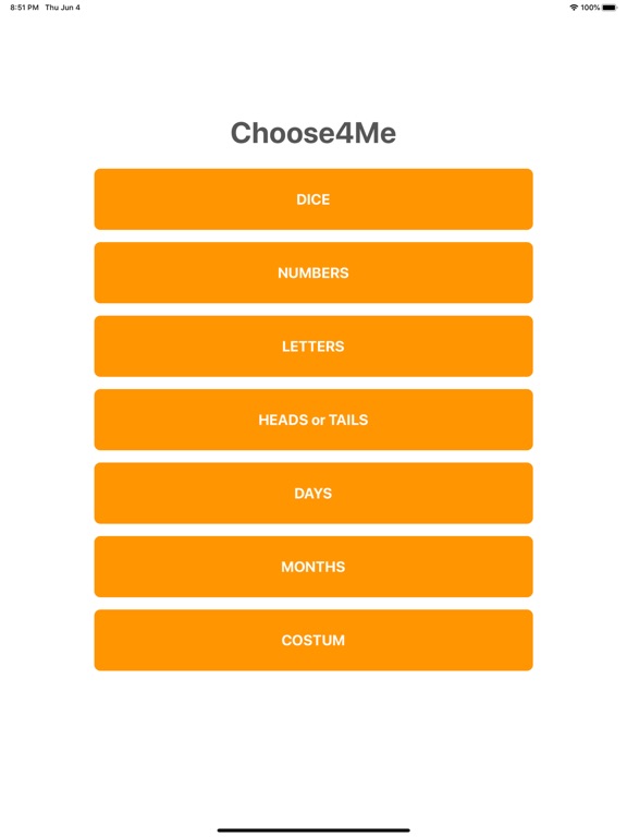 Screenshot #4 pour Choose4Me - Decision maker