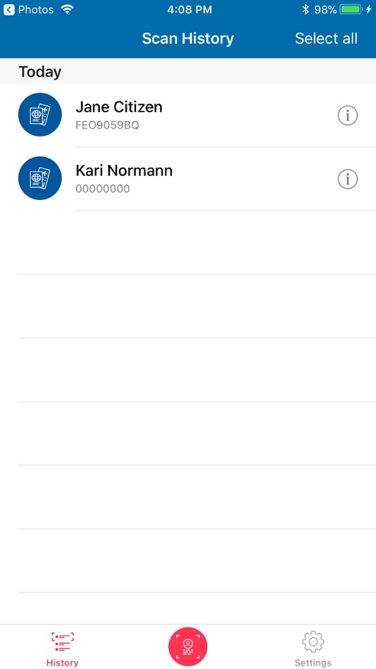 #2. MRZ Scanner (iOS) 由: Adamantus