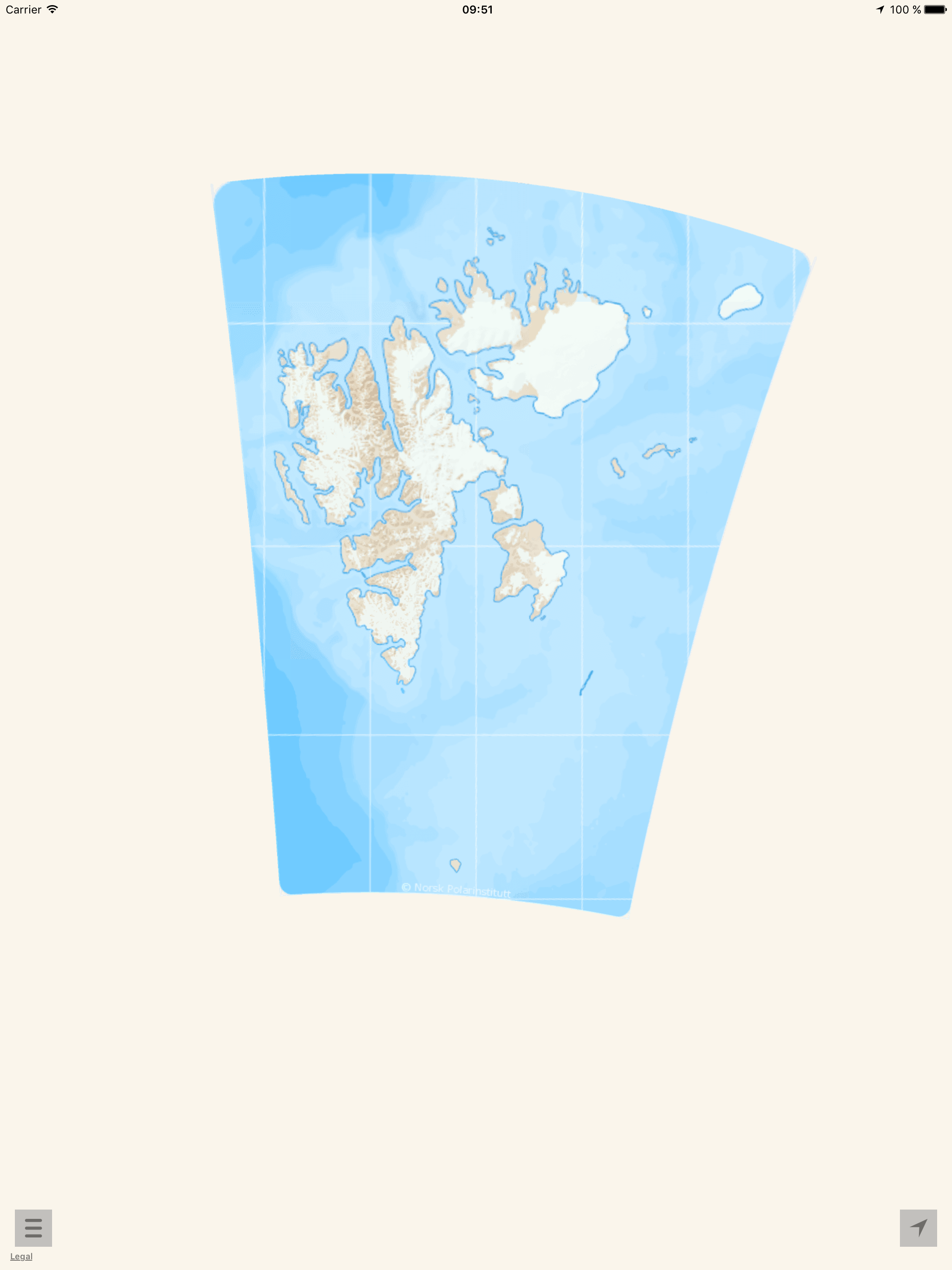 Here & there Svalbard 1:70000