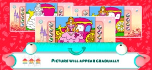 Pretty Princess Coloring Book screenshot #5 for iPhone