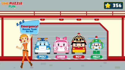 Screenshot #2 pour Robocar Poli: LinePuzzle Fun