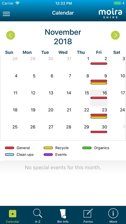 Moira Shire Waste Info