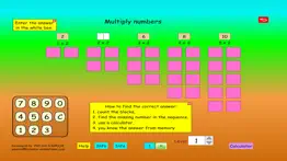 basic arithmetic calculations iphone screenshot 2