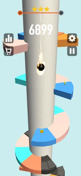 Game screenshot Helix Jumper Spiral Ball Games mod apk