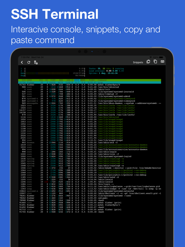 ‎SSH+ Screenshot