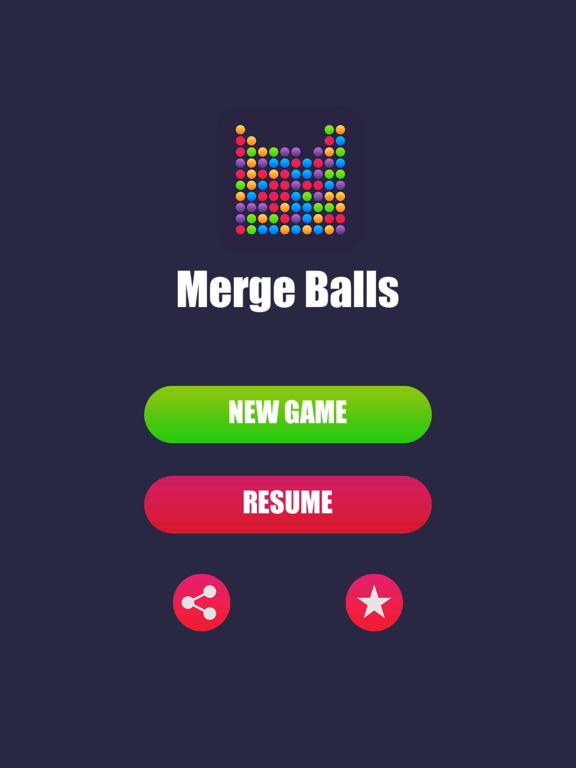 Merge Balls 2019-Relaxing Game iPad screenshot 1 - Games app