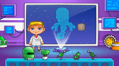 Jack in Space! Preschool learn iPhone screenshot 5 - Education app