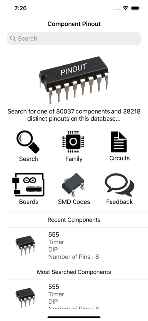 Electronic Component Pinouts