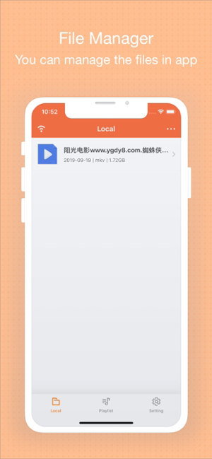 ‎hPlayer - Simple and Powerful Screenshot