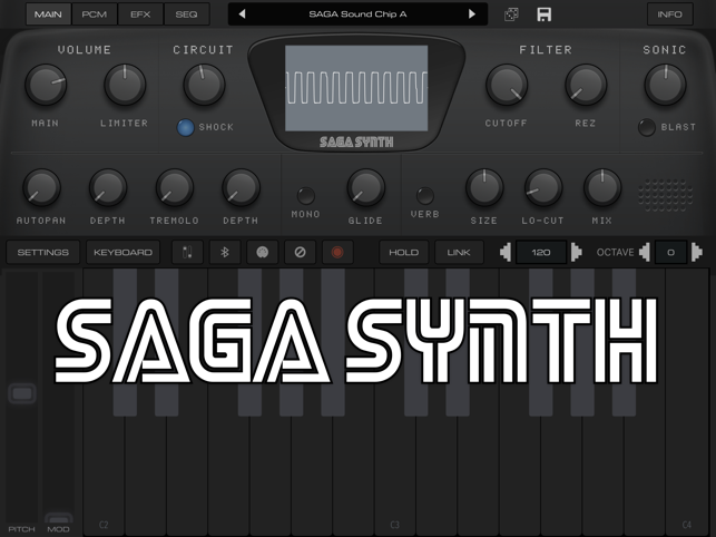 ‎SAGA Synth | 16-bit supermoro! Skjermbilder