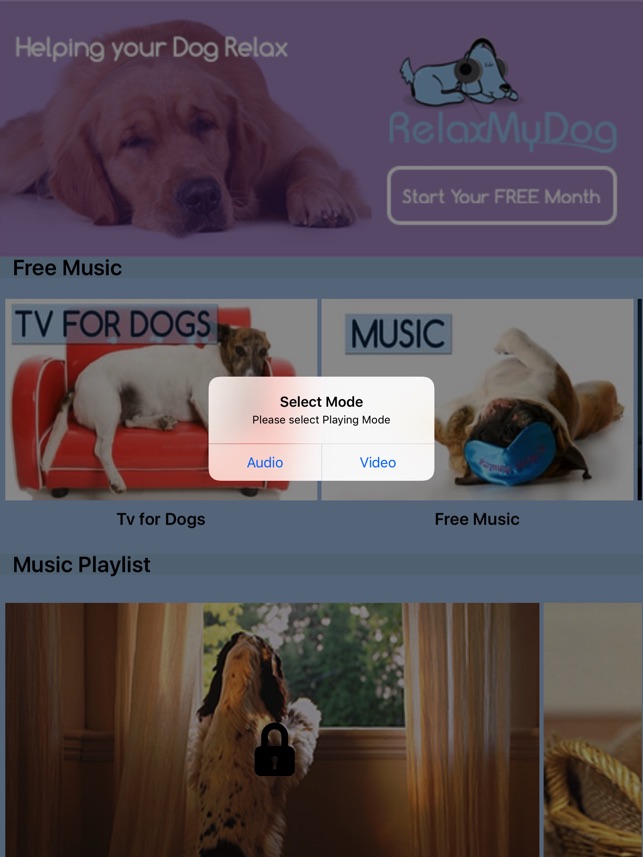 free dog music