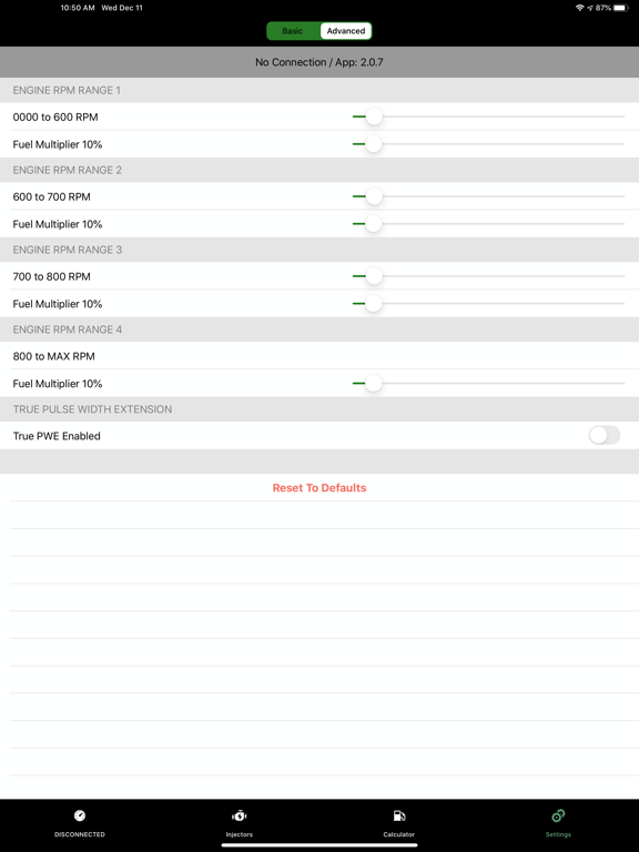 APE X85 iPad screenshot 5 - Utilities app
