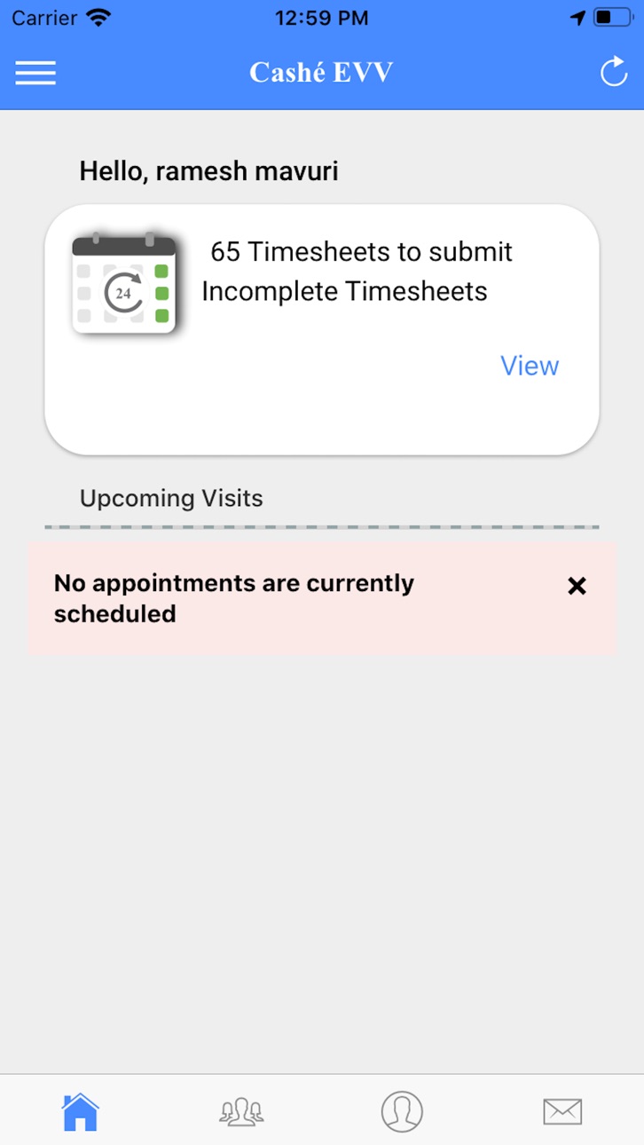 iPhone screenshot