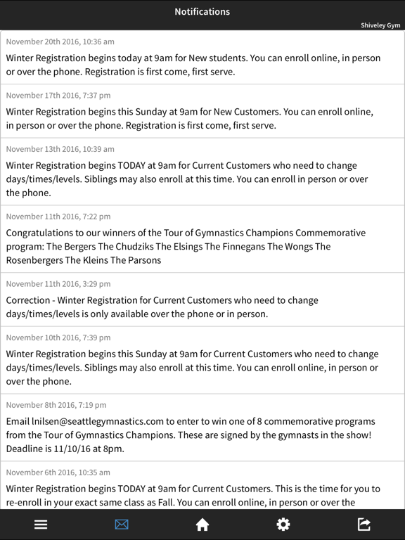 Seattle Gymnastics Academy iPad screenshot 5 - Sports app