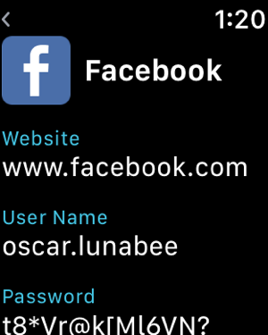 ‎oneSafe password manager Screenshot