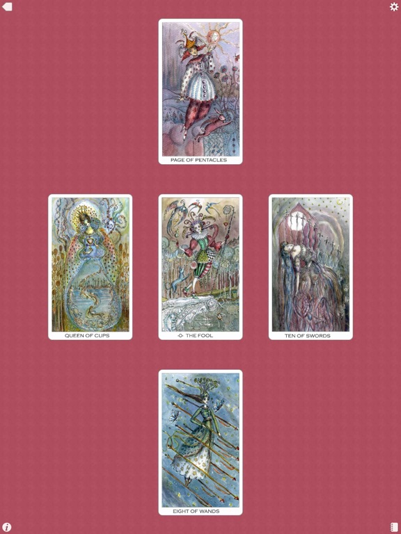 Paulina Tarot iPad screenshot 5 - Entertainment app