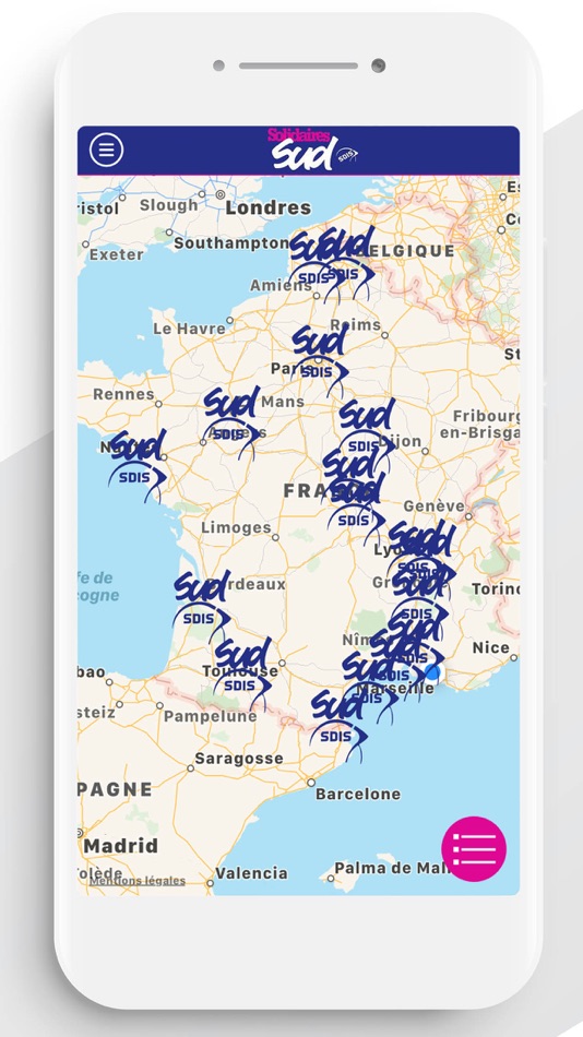 #3. SUD SDIS (iOS) 由: UNION SYNDICALE SOLIDAIRES DES SDIS DE FRANCE ET DOM TOM
