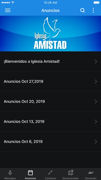Iglesia Amistad Screenshot