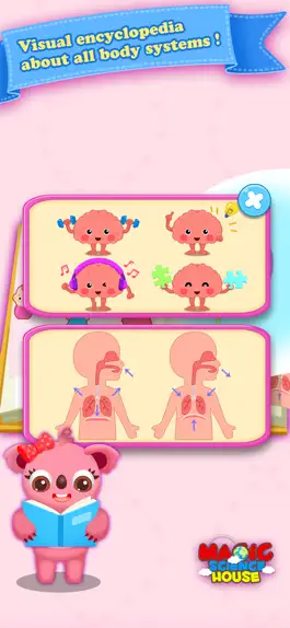 Game screenshot Kids Learn Human Body Girls hack