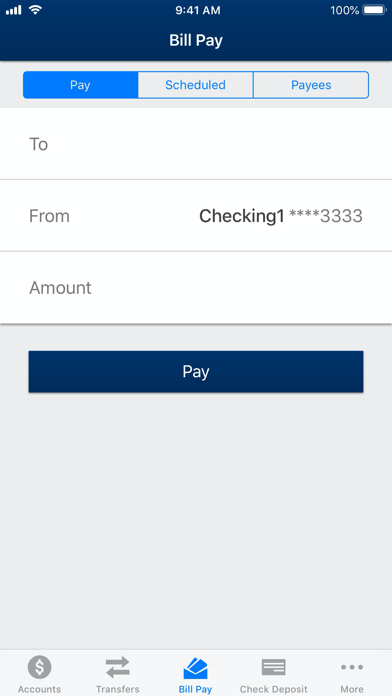 FNB Bank Mobile Banking Screenshot