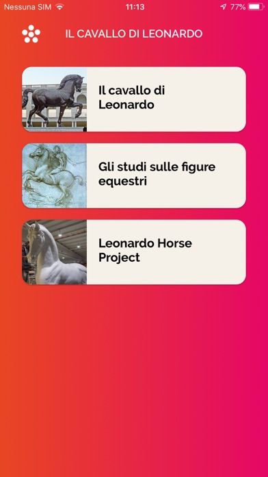 Leonardo Horse Project Screenshot