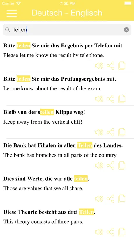 German Phrasebook & Translator