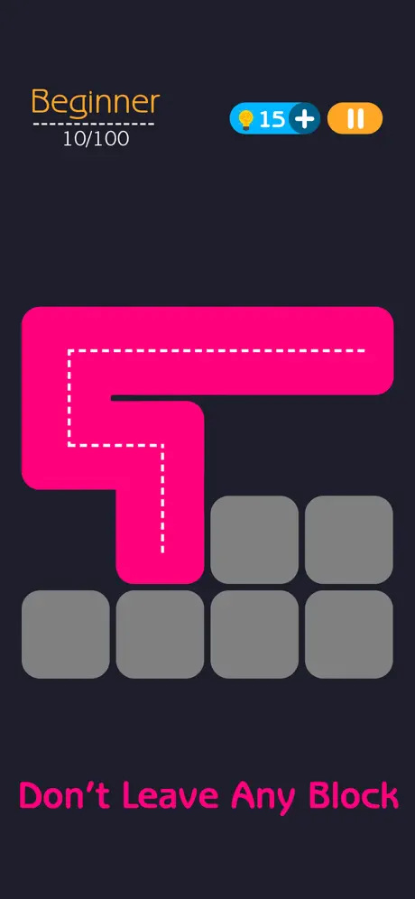 One Line Block Puzzle