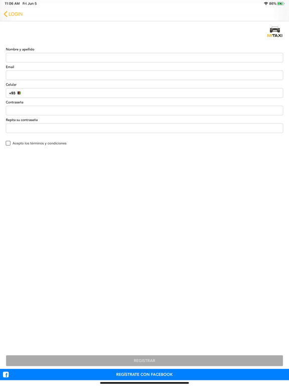 Screenshot #5 pour Mi Taxi - Arequipa Cliente