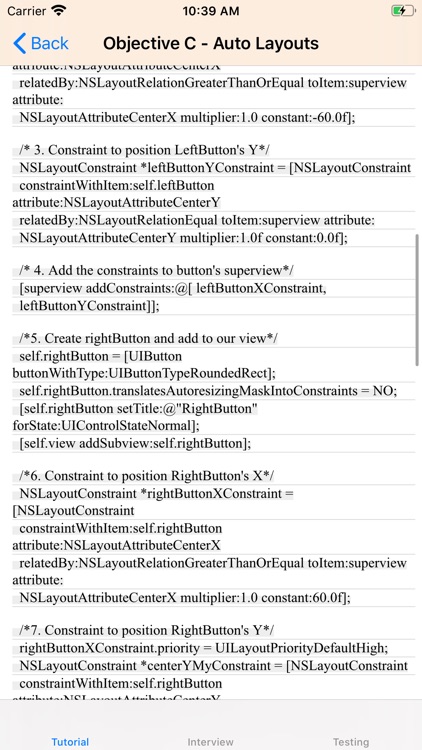 Tutorial for Objective-C