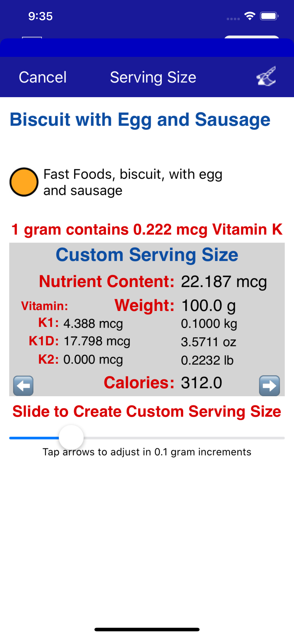 Vitamin K screenshot 5