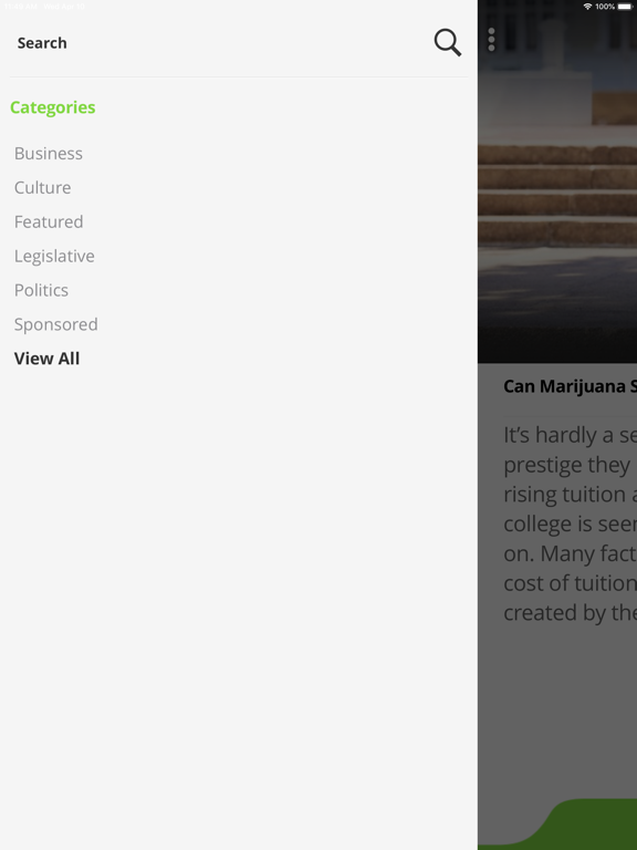 Screenshot #5 pour The Marijuana Times