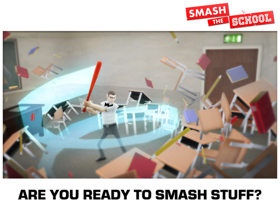 Smash the School iPad app afbeelding 5