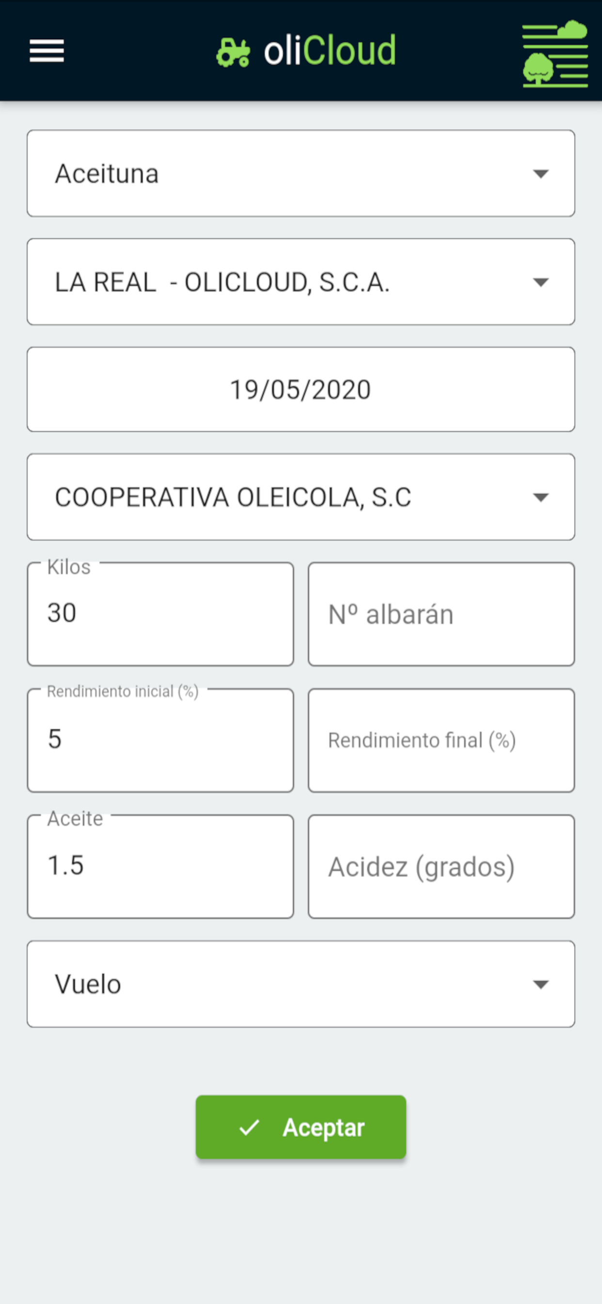 oliCloud screenshot 3