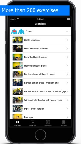 Gym Guide Pro workoutsのおすすめ画像1