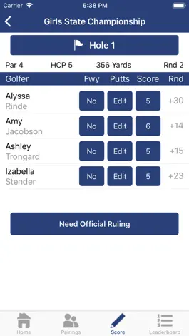 Game screenshot WHSAA Golf hack