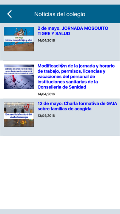 Screenshot #3 pour Colegio Enfermería de Alicante