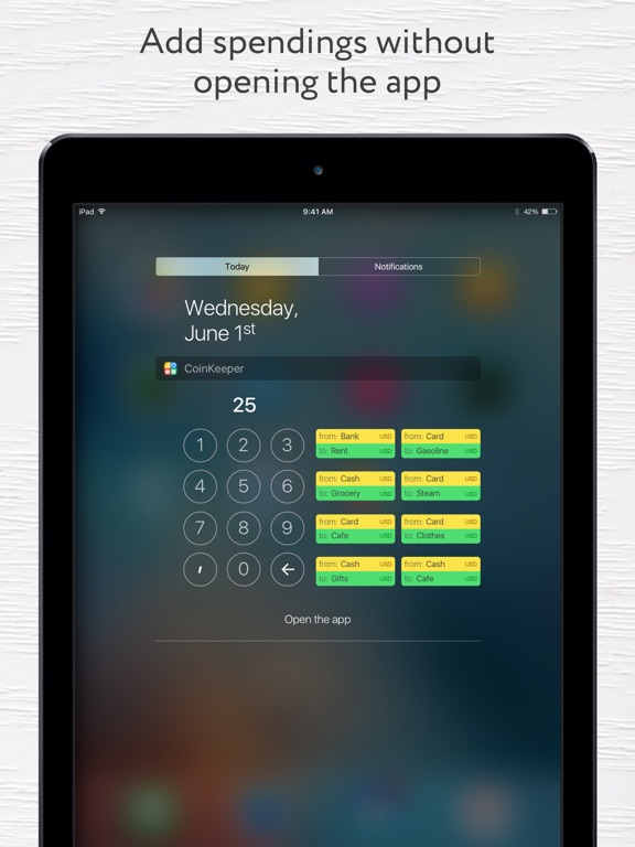 Screenshot #5 for CoinKeeper: money manager