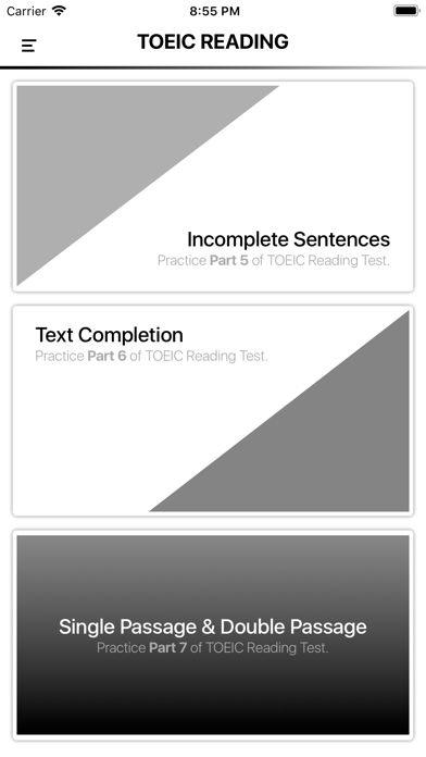 Reading for the TOEIC ® Test Screenshot