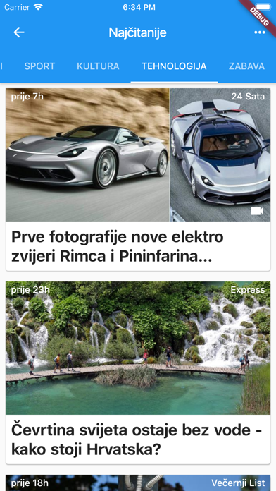 Screenshot #2 pour Novine HR