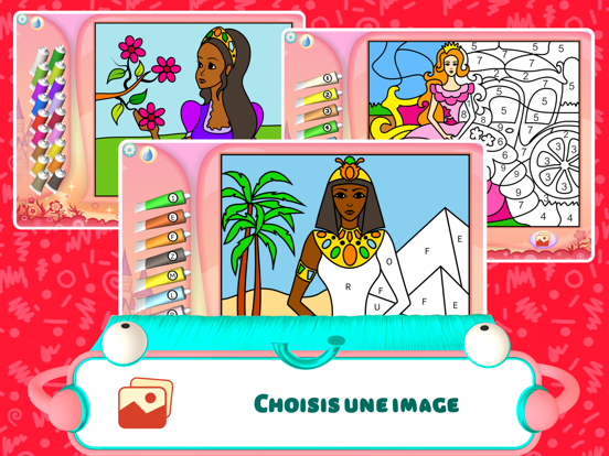 Screenshot #4 pour Princesse - Livre de coloriage