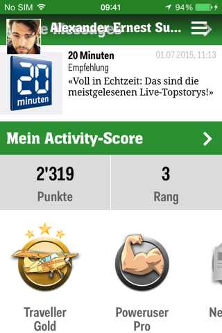 20 Minuten - Nachrichten screenshot 4