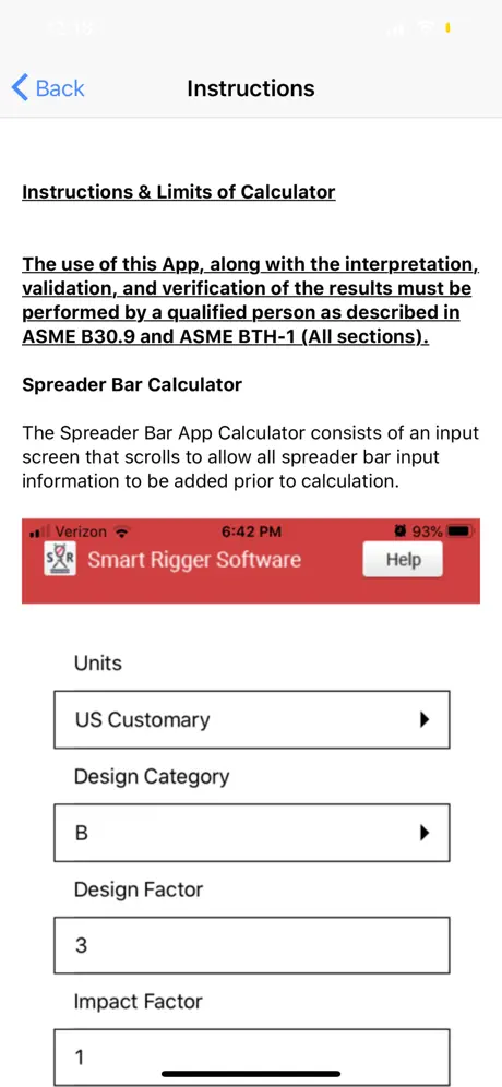 Spreader Bar App