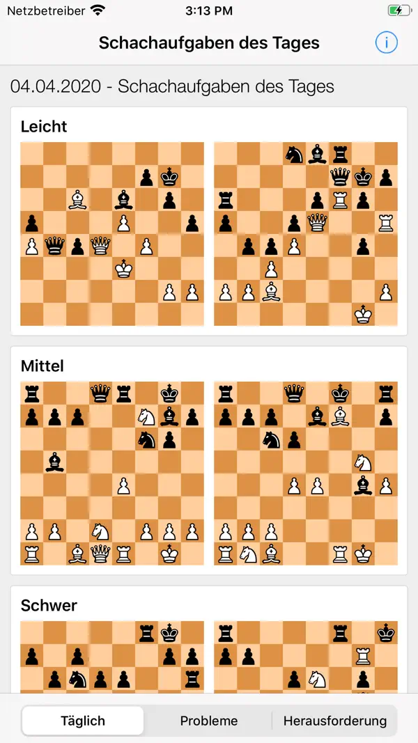 Schachprobleme Screenshot 2