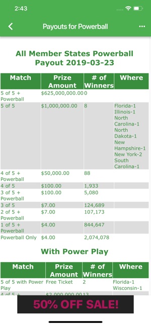 NH Lottery Results(圖5)-速報App