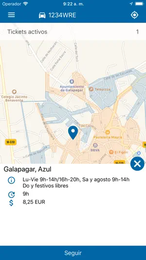 Presto Parking screenshot 1