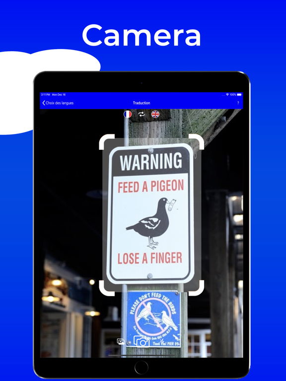 Translate and Translation iPad screenshot 4 - Productivity app