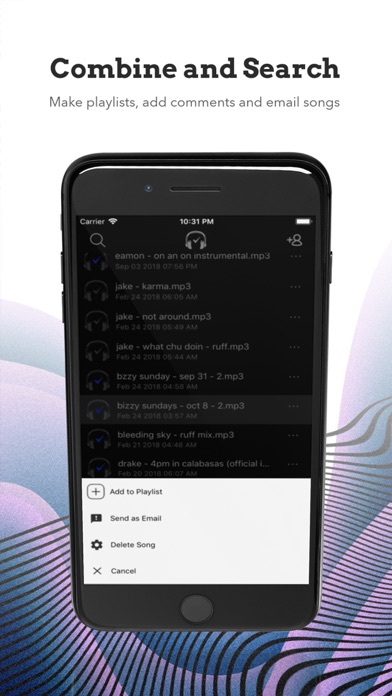 Screenshot #2 pour Email Music