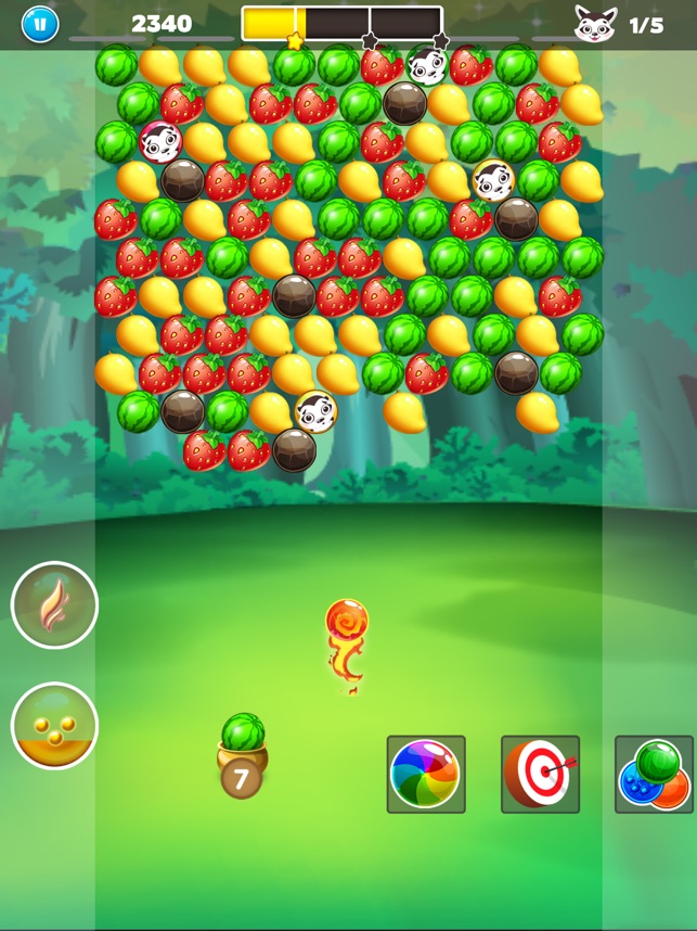 Bubble Shooter Fruits: Play Bubble Shooter Fruits for free