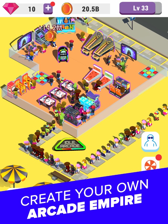 Idle Arcade 3D iPad screenshot 5 - Games app