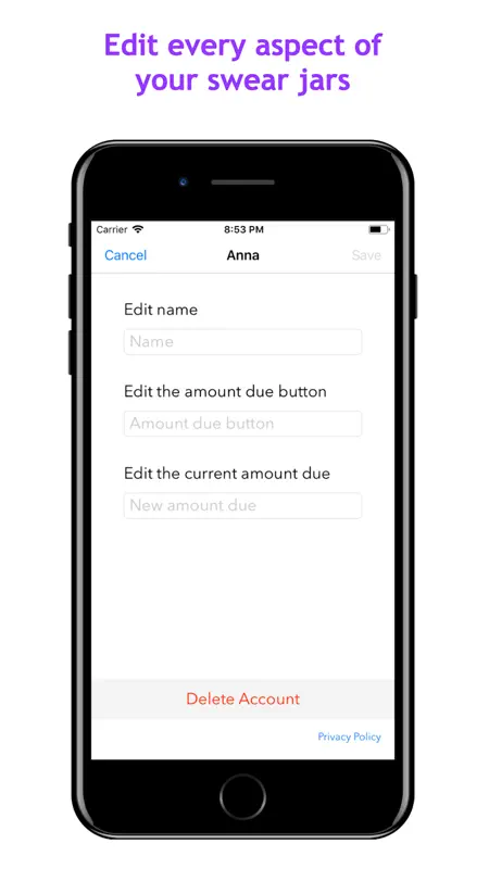 Swear Jar Pro - Track everyone screenshot 3 of 4